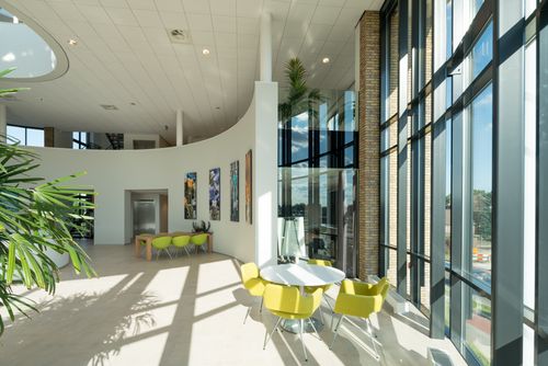 interieur Europees hoofdkantoor Applied Medical ontwerp Heembouw Architecten