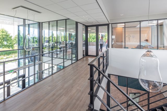 interieur kantoor Safescan Zoetermeer ontwerp Heembouw Architecten