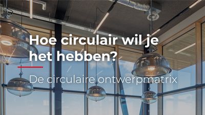 De Circulaire ontwerpmatrix