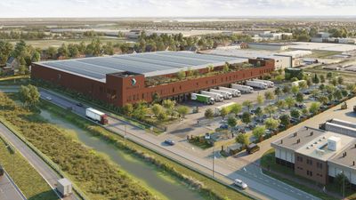 Render van distributiecentrum Virgo Aalsmeer