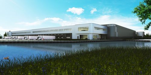 Artist Impression Hoogwaardig en duurzaam distributiecentrum Nieuwegein